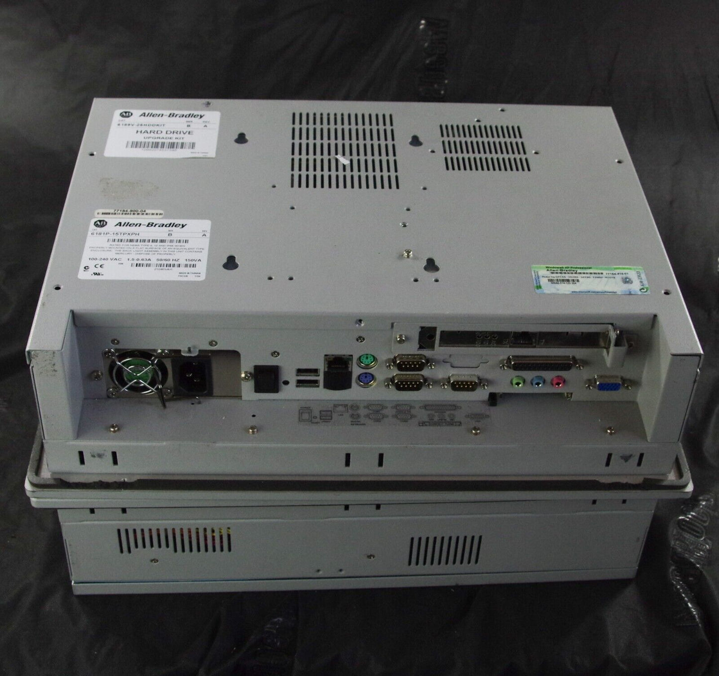 Allen-Bradley Versa View 1500P 6181P-15TPXPH SER B / REV A - NO HARD DRIVE