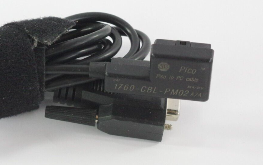 Allen Bradley 1760-CBL-PM02 Ser A Rev A Programming Cable Pico to PC