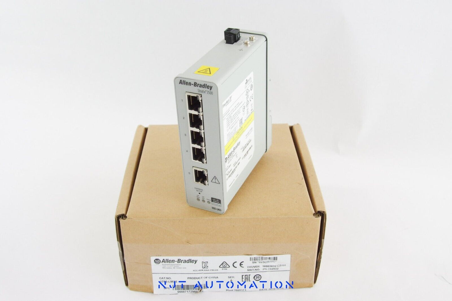 Allen Bradley 1783-LMS5 /A Stratix 2500 Ethernet Switch - Open Box