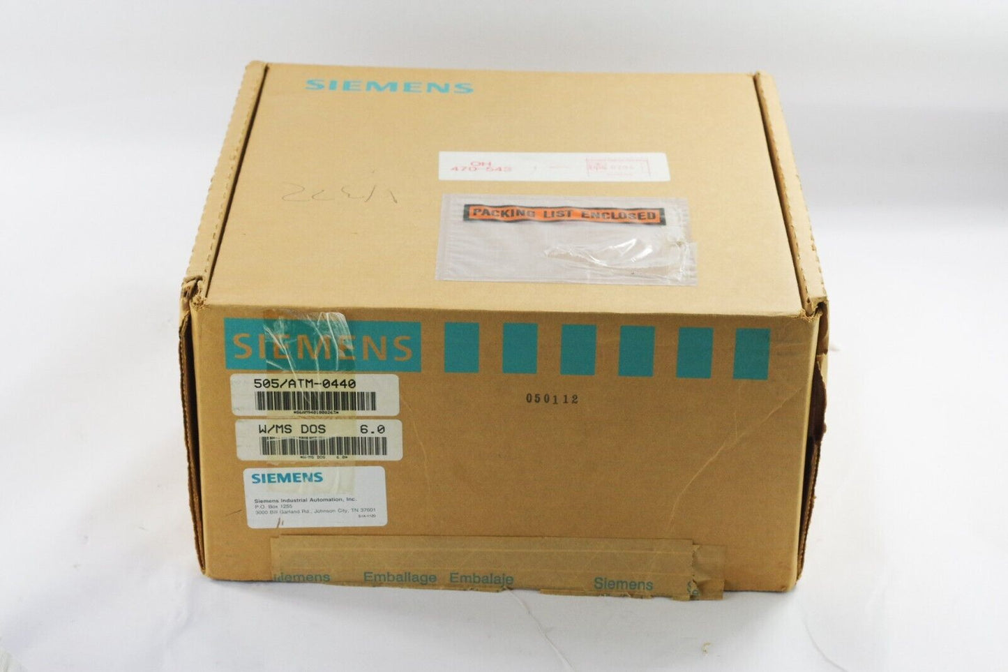 SIEMENS 505-ATM-0440 / 505ATM0440 386/ATM Coprocessor Simatic TI505 - New Open