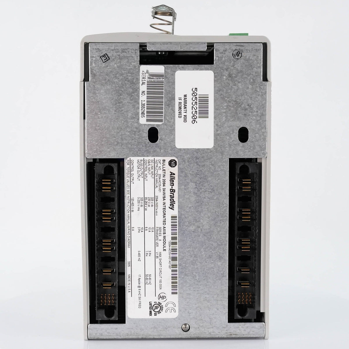 Allen Bradley 2094-AC05-M01 Kinetix 6000 Integrated Axis Module 230V 2094AC05M01