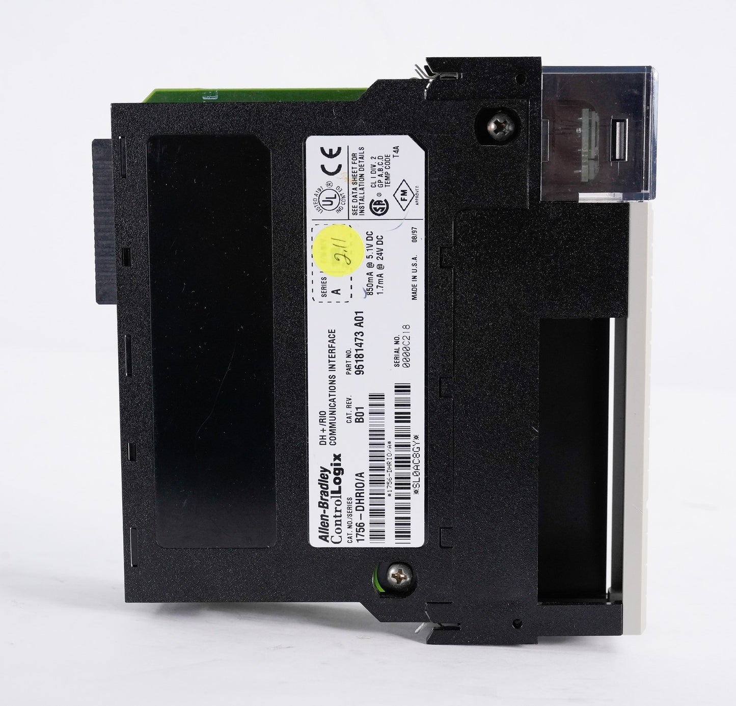 Allen-Bradley 1756-DHRIO/A ControlLogix Communications Interface DH+/RIO