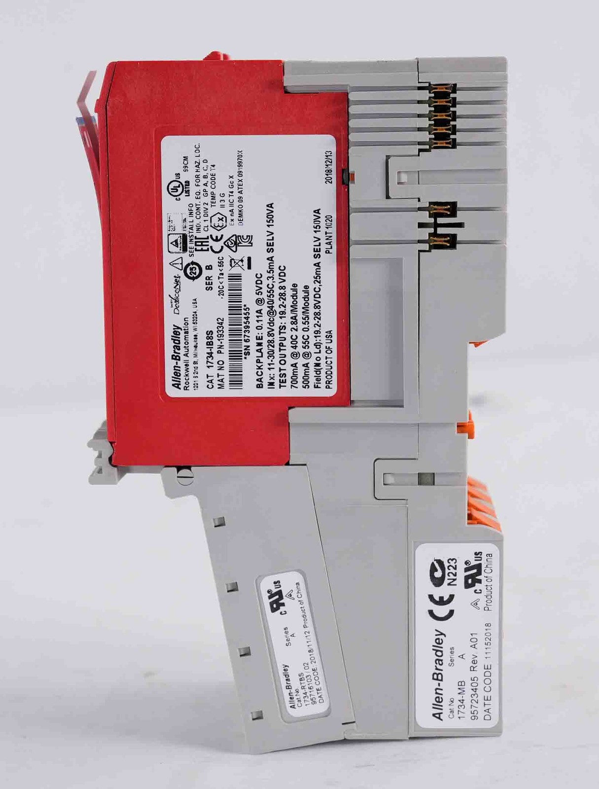 Allen Bradley 1734-IB8S /B Point I/O 8-Channel Safety Input Module 1734IB8S