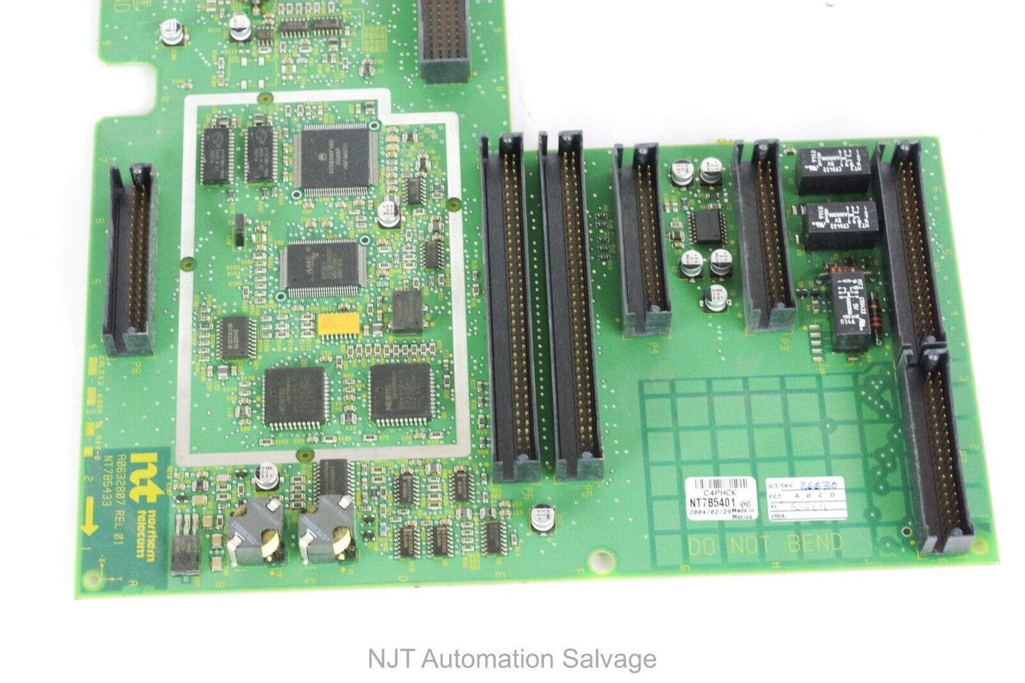 Norstar Plus Modular ICS Back Plane Board NT7B5401 C4PHCK