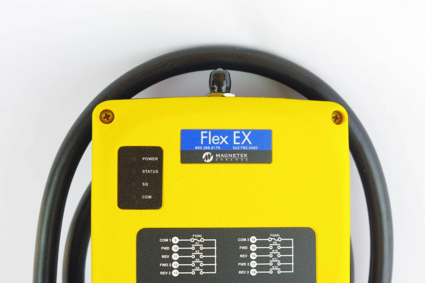 Magnetek FLEX-4EX RX Overhead Crane Hoist Radio Control Receiver FLEX 4EX