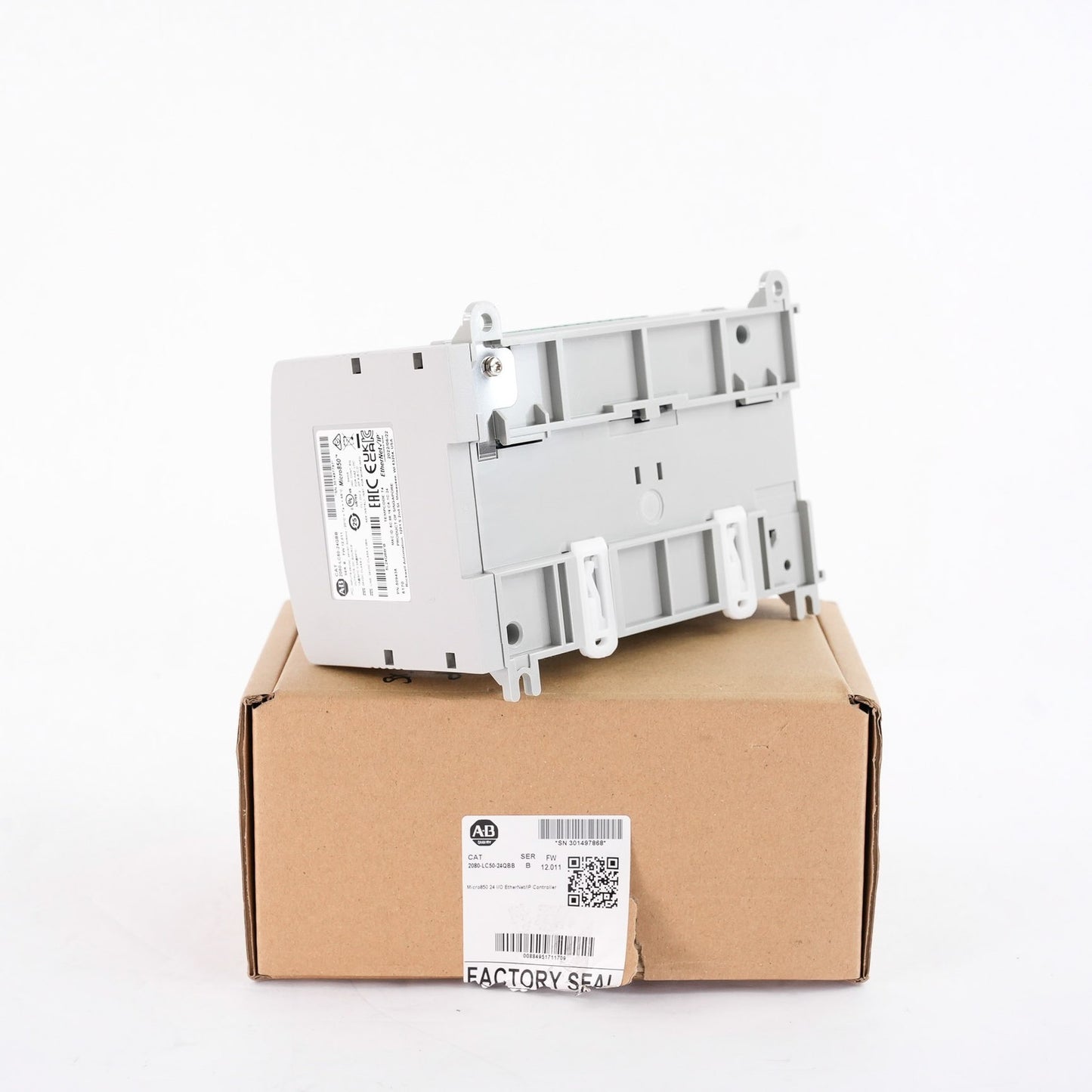 Allen Bradley 2080-LC50-24QBB /B Micro850 PLC 24 Point Controller - Open Box