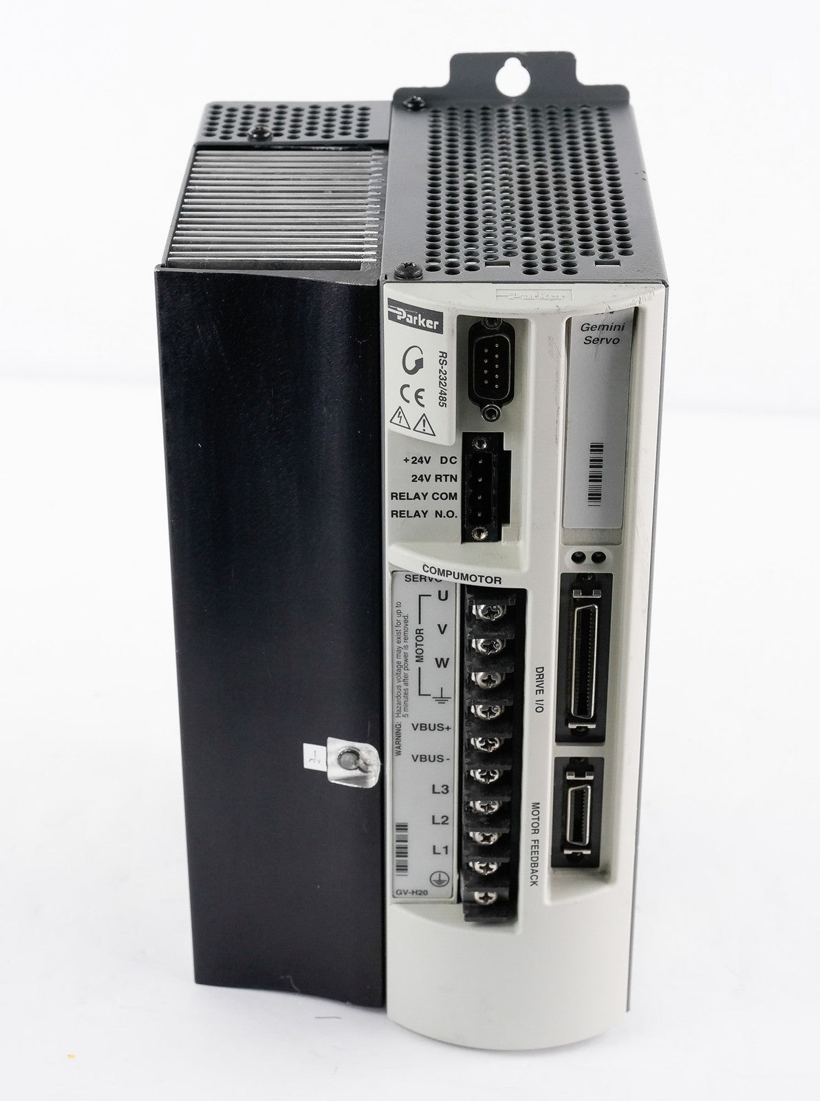 Parker GV-H20R Gemini Servo Drive Rev. E 208/240V 50/60Hz 6kW GVH20R
