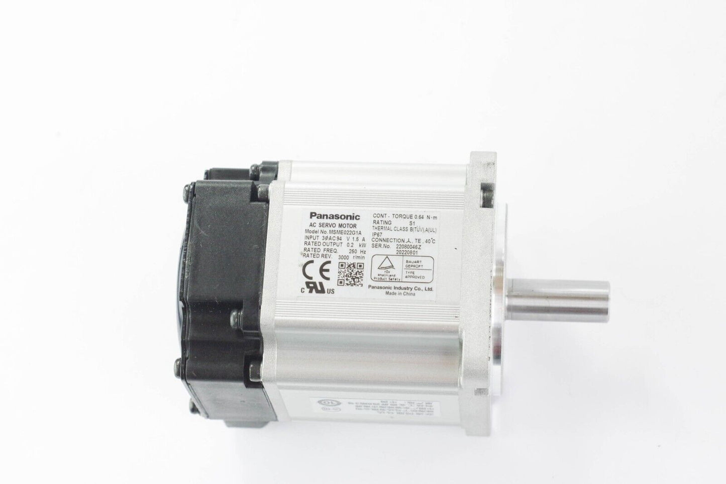 Panasonic MSME022G1A AC Servo Motor - New Without Box