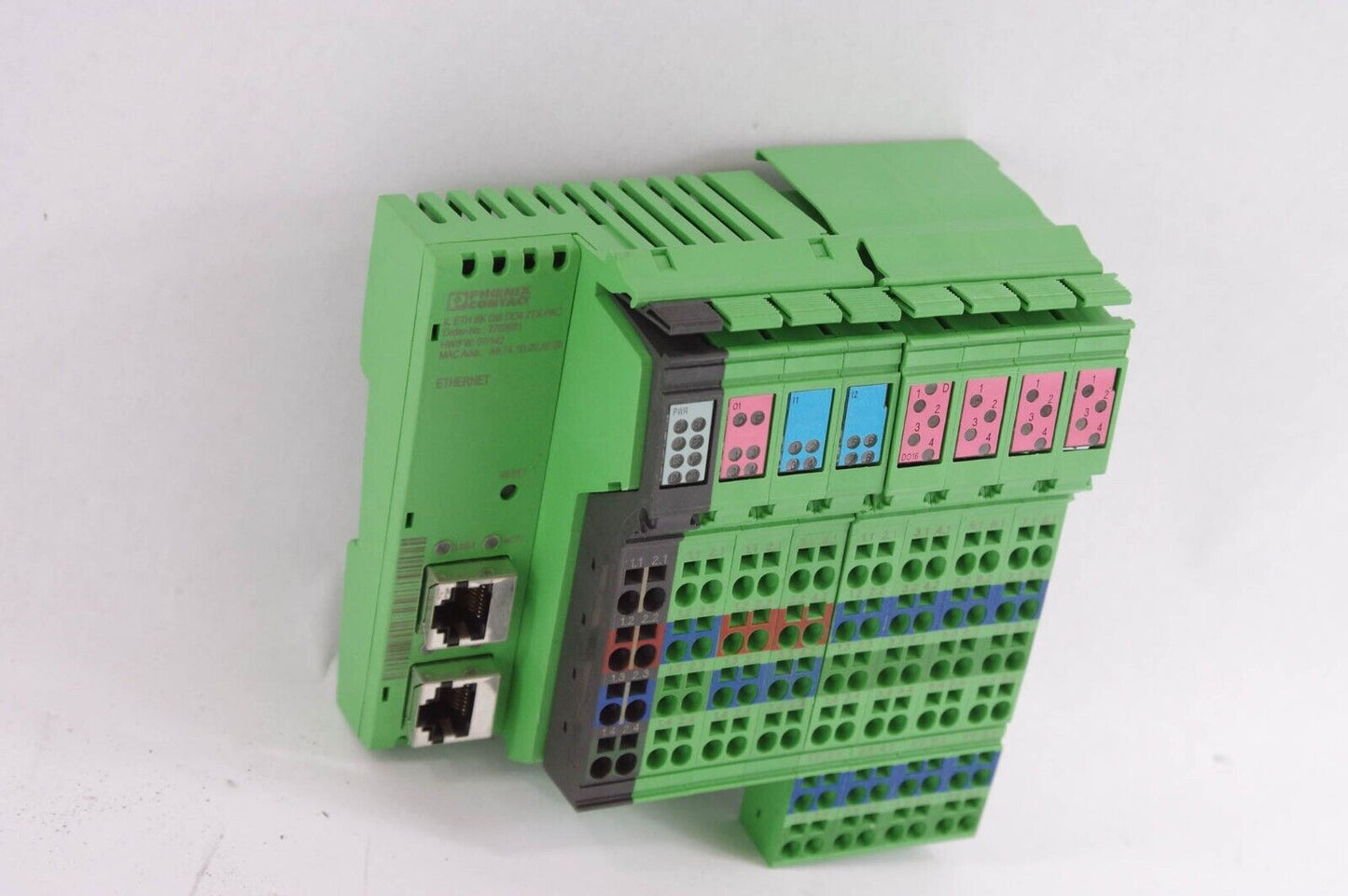 Phoenix Contact IL ETH BK DI8 DO4 2TX-PAC / ILETHBKDI8DO42TX-PAC Bus Coupler