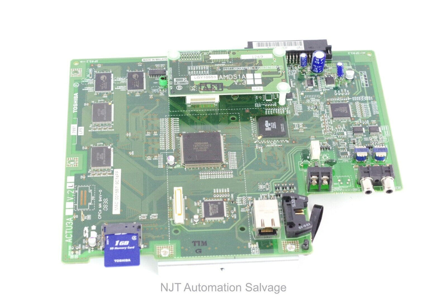 Toshiba Strata CTX CIX 100 - ACTU3A V2B KSU Main Central Processor