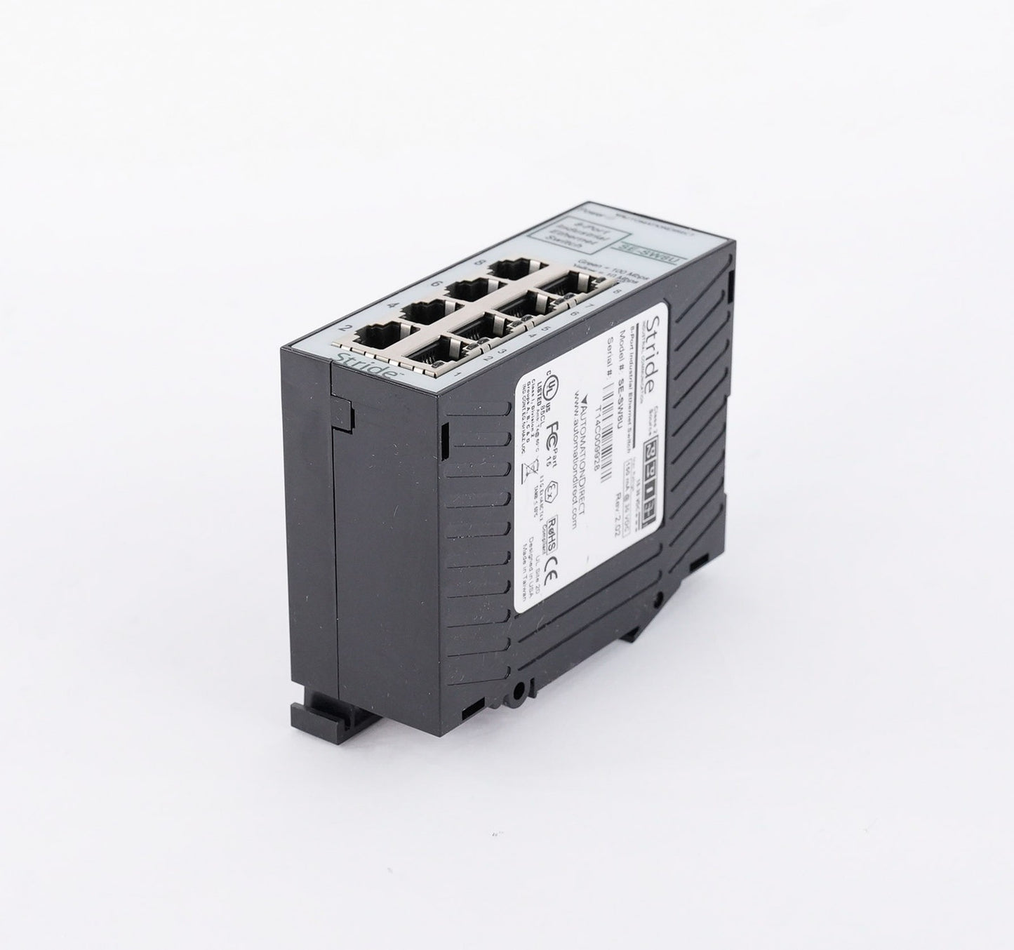 AutomationDirect Stride SE-SW8U 8-Port Industrial Ethernet Switch SESW8U