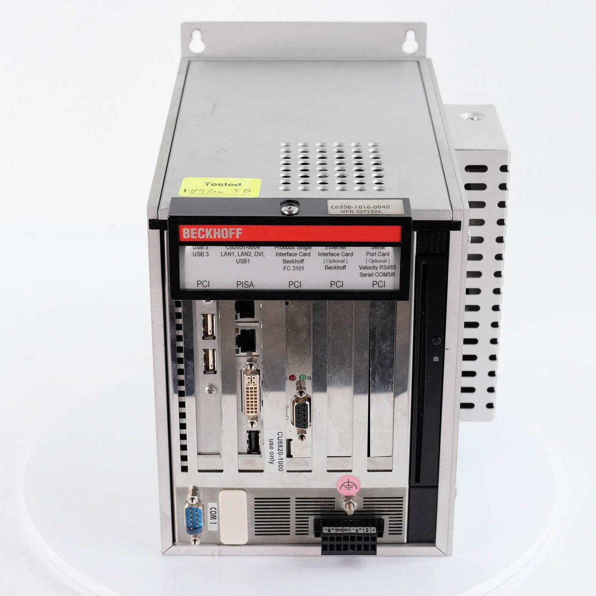 Beckhoff C6350-1016-0040 Industrial PC Core i7 2.1GHz CU8820-1000 C635010160040