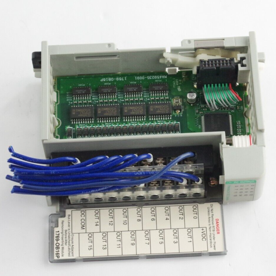 Allen Bradley 1769-OB16P Ser B Rev 2 Compact I/O Output Module 16-Pt 24VDC