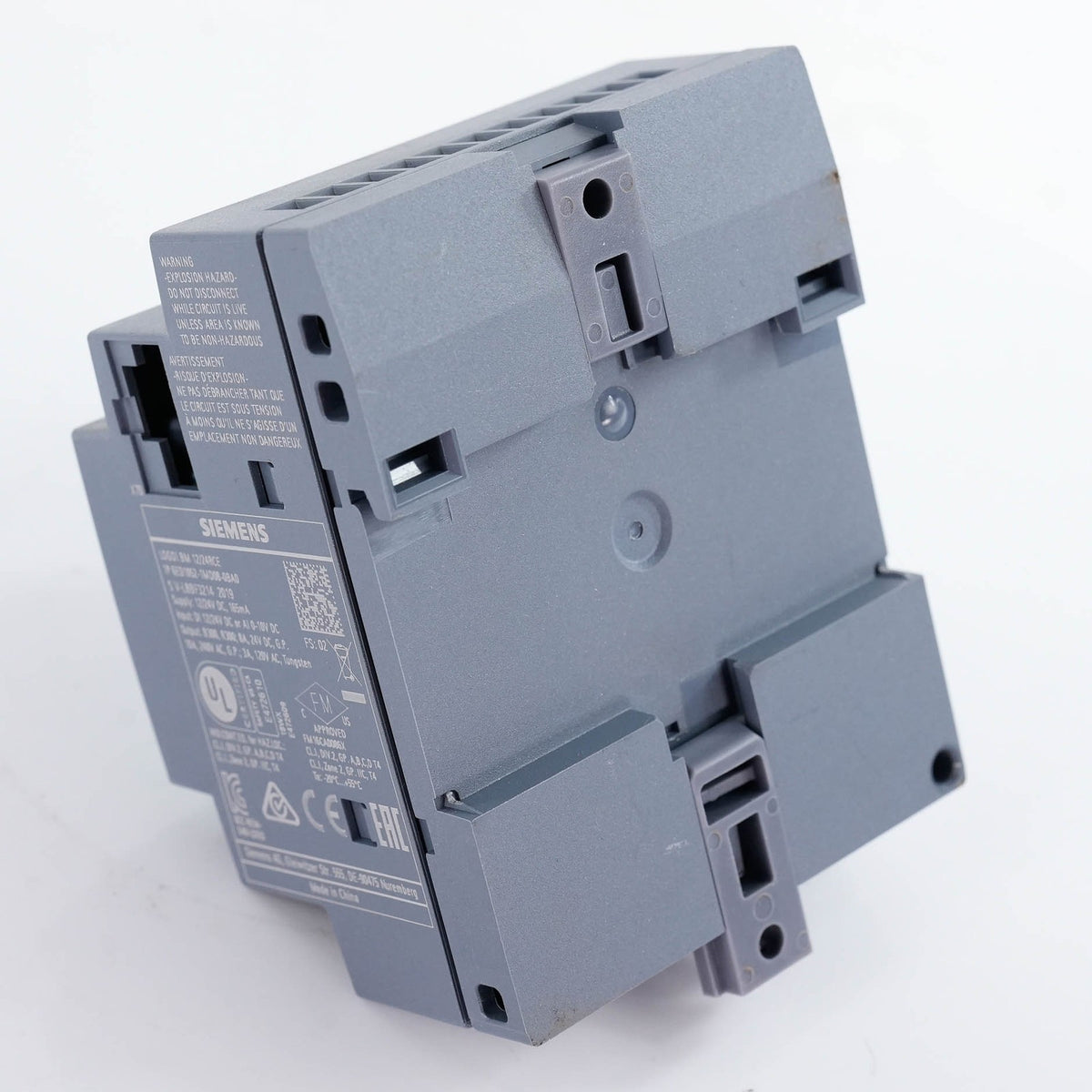 Siemens LOGO! 12/24RCE PLC Logic Module 6ED1052-1MD08-0BA1 12/24VDC 8DI 4DO Rela