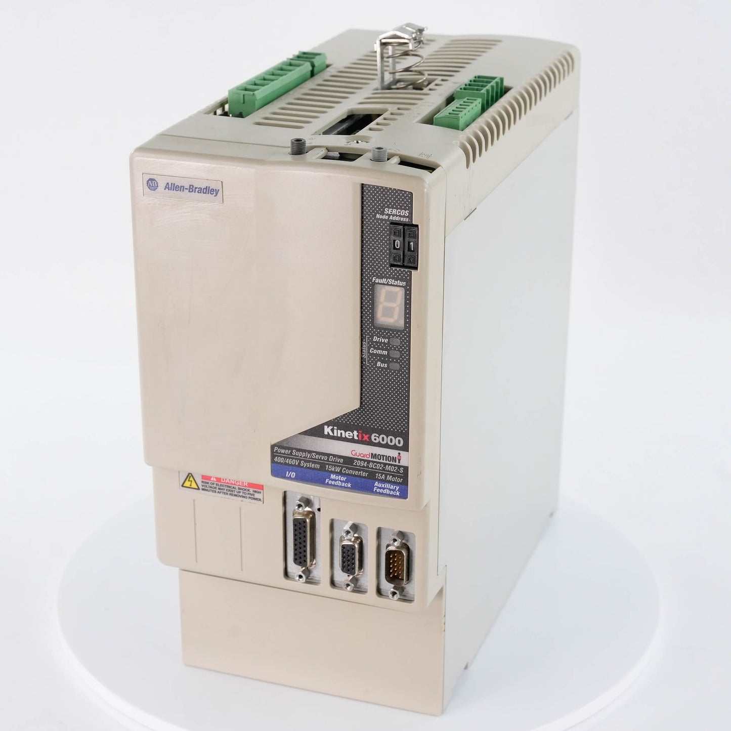 Allen Bradley 2094-BC02-M02-S Ser B Kinetix 6000 Axis Module 460V 2094BC02M02S
