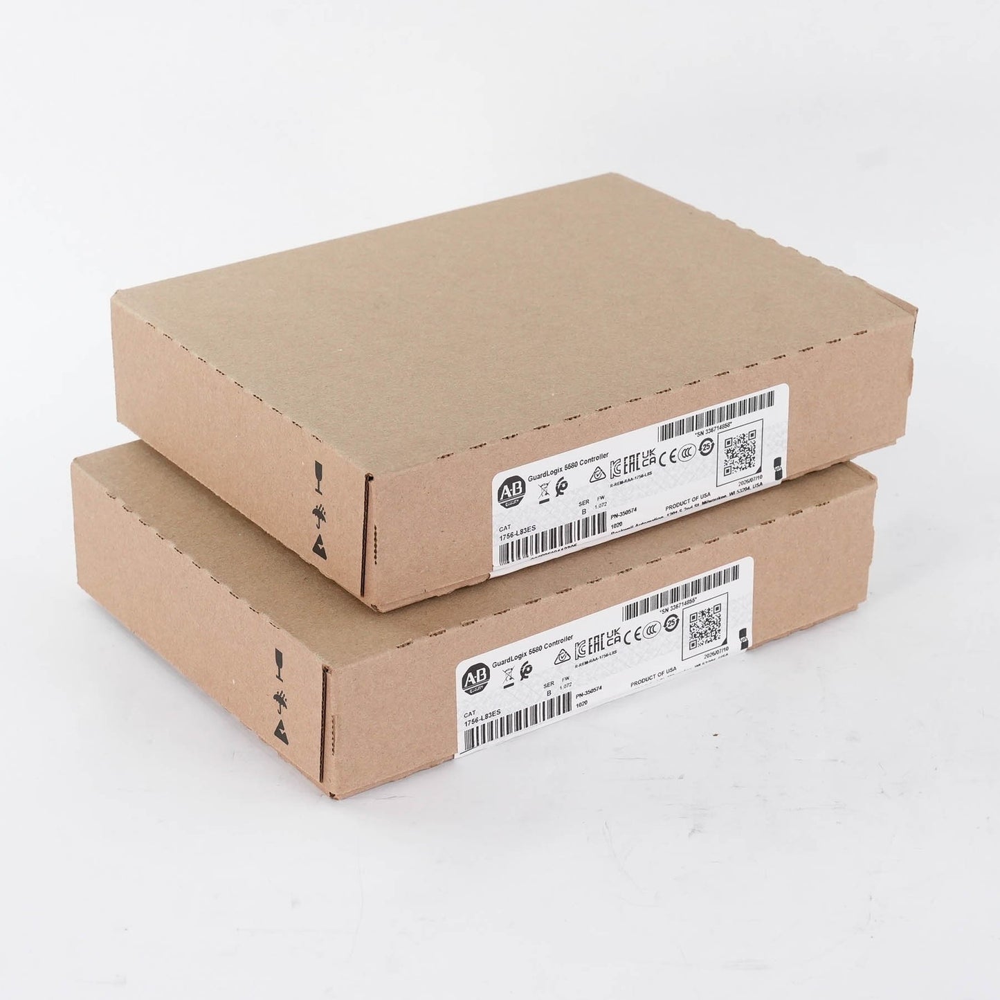 Allen Bradley 1756-L83ES Ser B GuardLogix 5580 Safety Controller 1756L83ES 2026