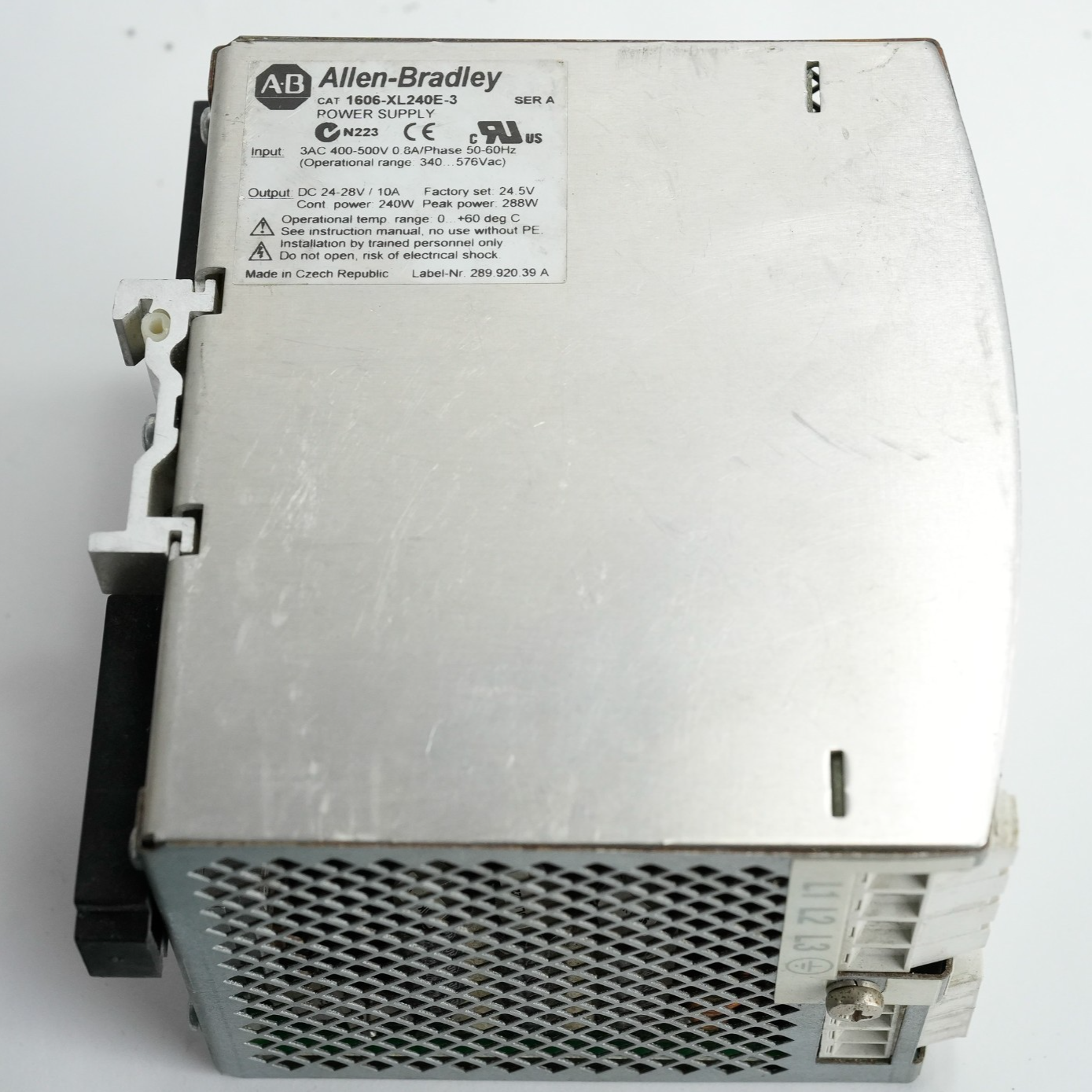 Allen Bradley 1606-XL240E-3 /A D/C Power Supply 1606XL240E3
