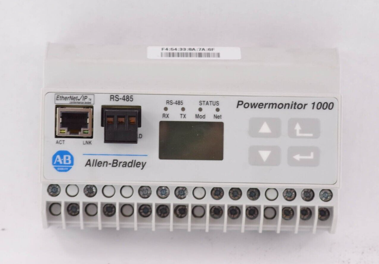 Allen Bradley 1408-TS3A-ENT / 1408TS3AENT Ser B Powermonitor 1000 Power Supply