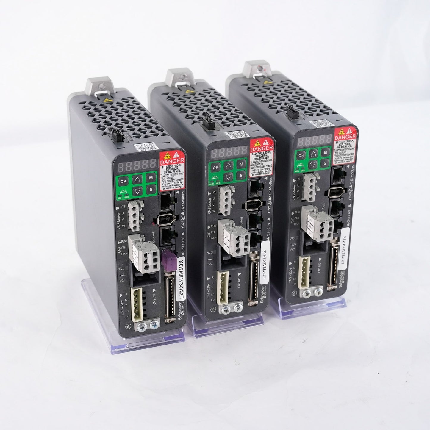 Schneider Electric LXM28AU04M3X Lexium 28 Servo Drive 3-Phase 220V 400W