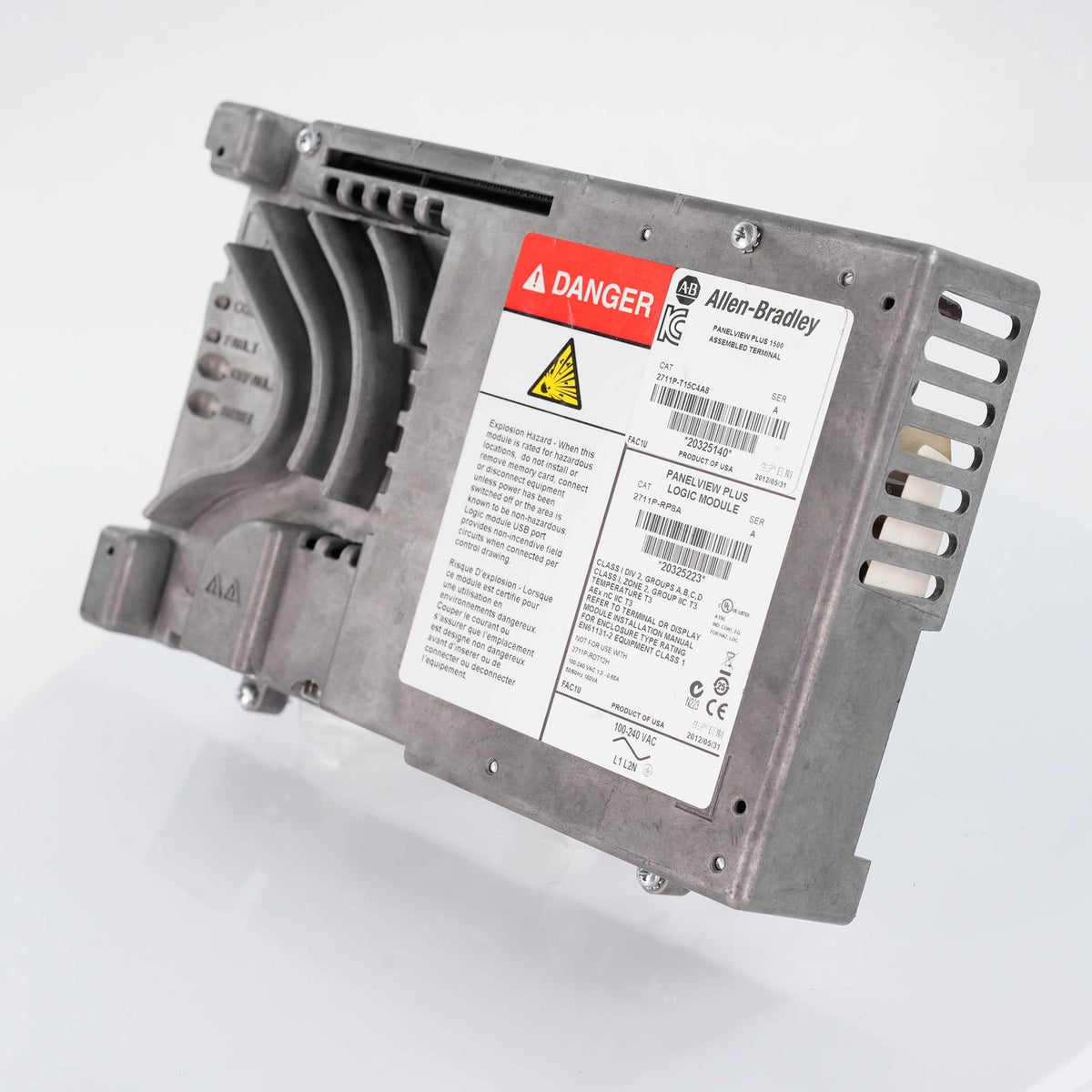 Allen Bradley 2711P-RP8A Ser A PanelView Plus 6 Logic Module 512MB RAM 2711PRP8A