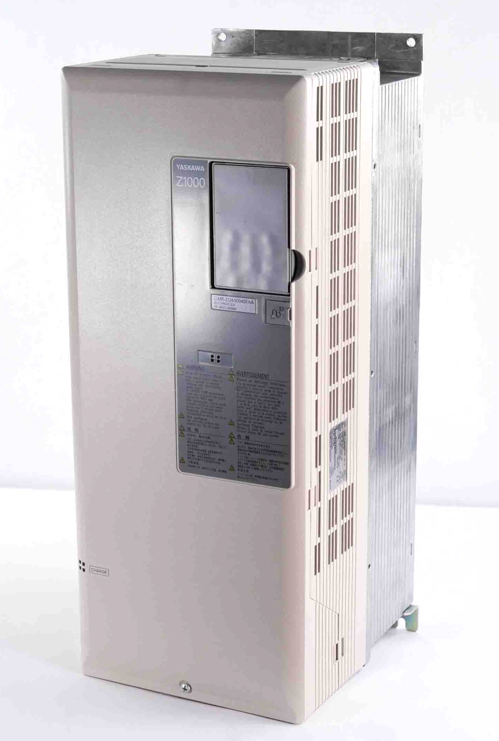 Yaskawa CIMR-ZU4A0040FAA Rev B Motor Drive Inverter 40 Amps Z1000 480V