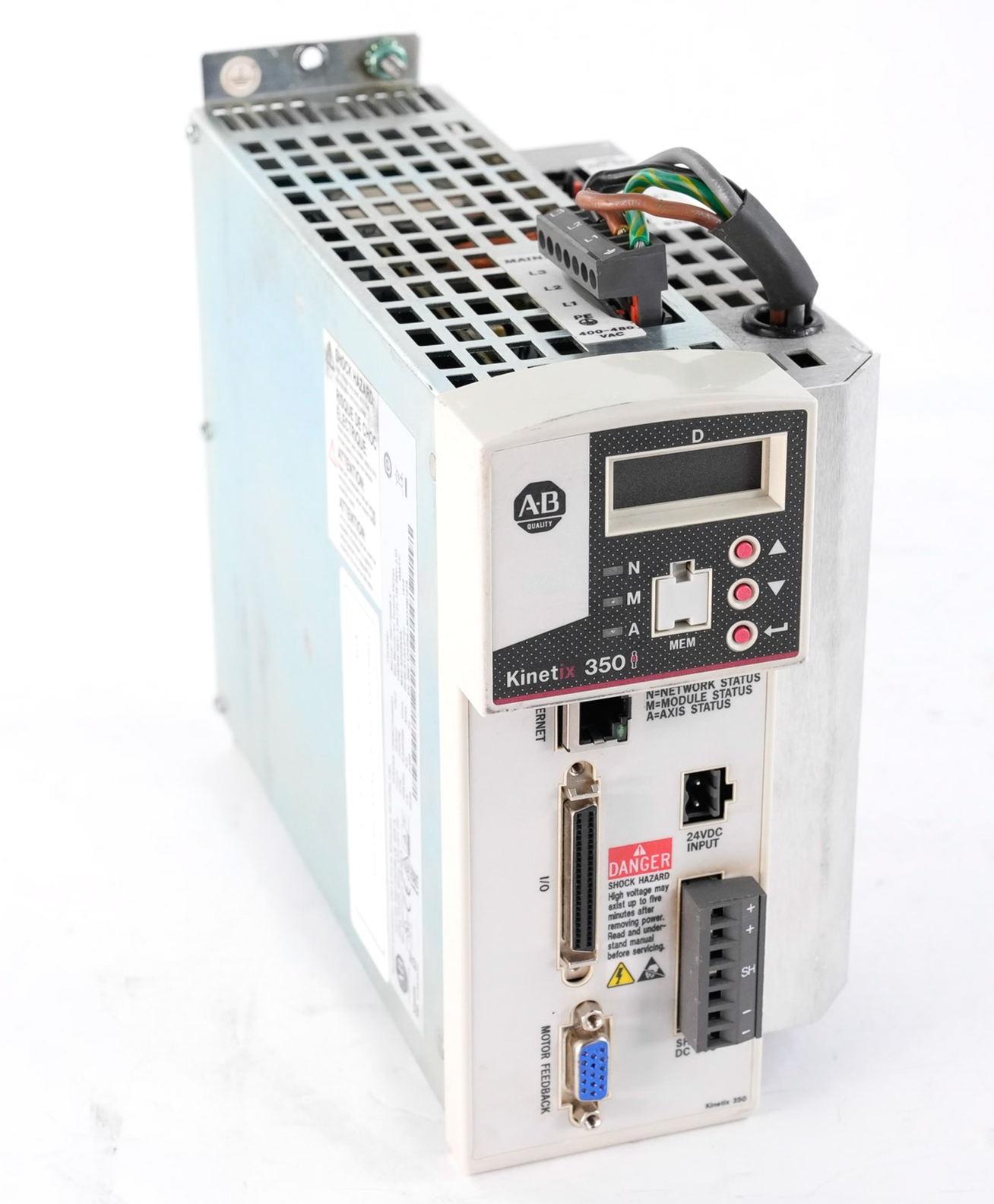 Allen Bradley 2097-V34PR6-LM /A Kinetix 350 Servo Drive + 2097-F2 Mains Filter