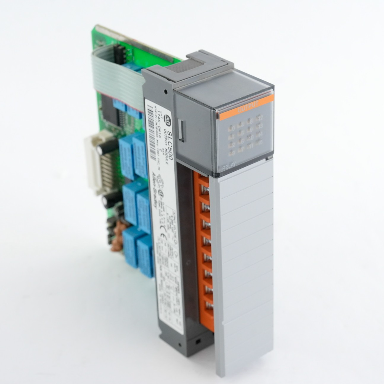 Allen Bradley 1746-OW16 /C SLC500 16-Pt Output Relay Module 1746OW16
