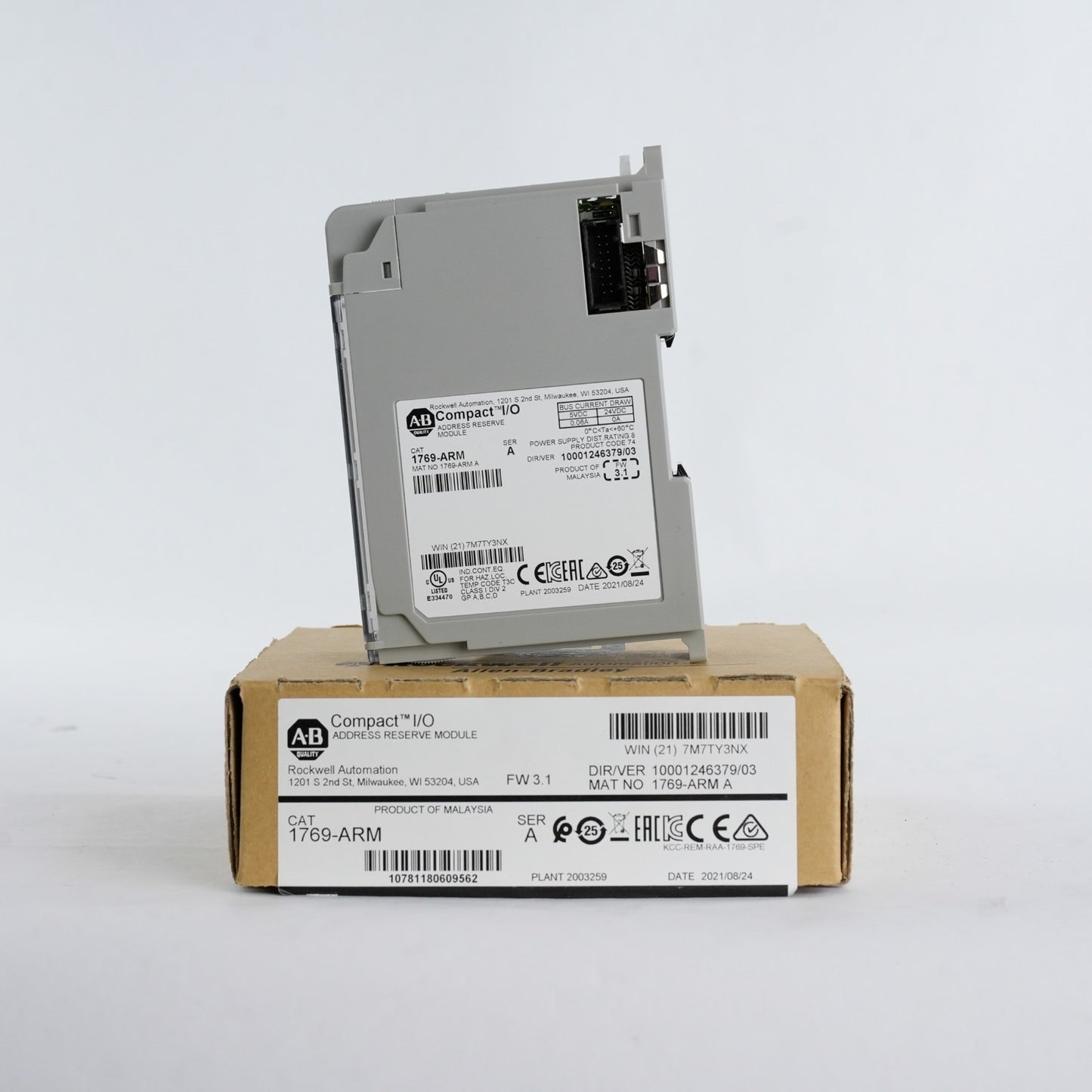 Allen Bradley 1769-ARM /A Compact I/O Address Reserve Module 1769ARM - Open Box