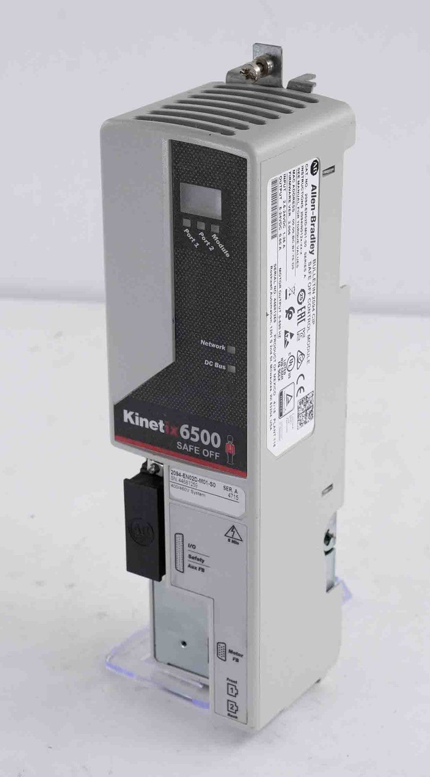 Allen Bradley 2094-EN02D-M01-S0 /A Kinetix 6500 Safe Off Module - Remanufactured