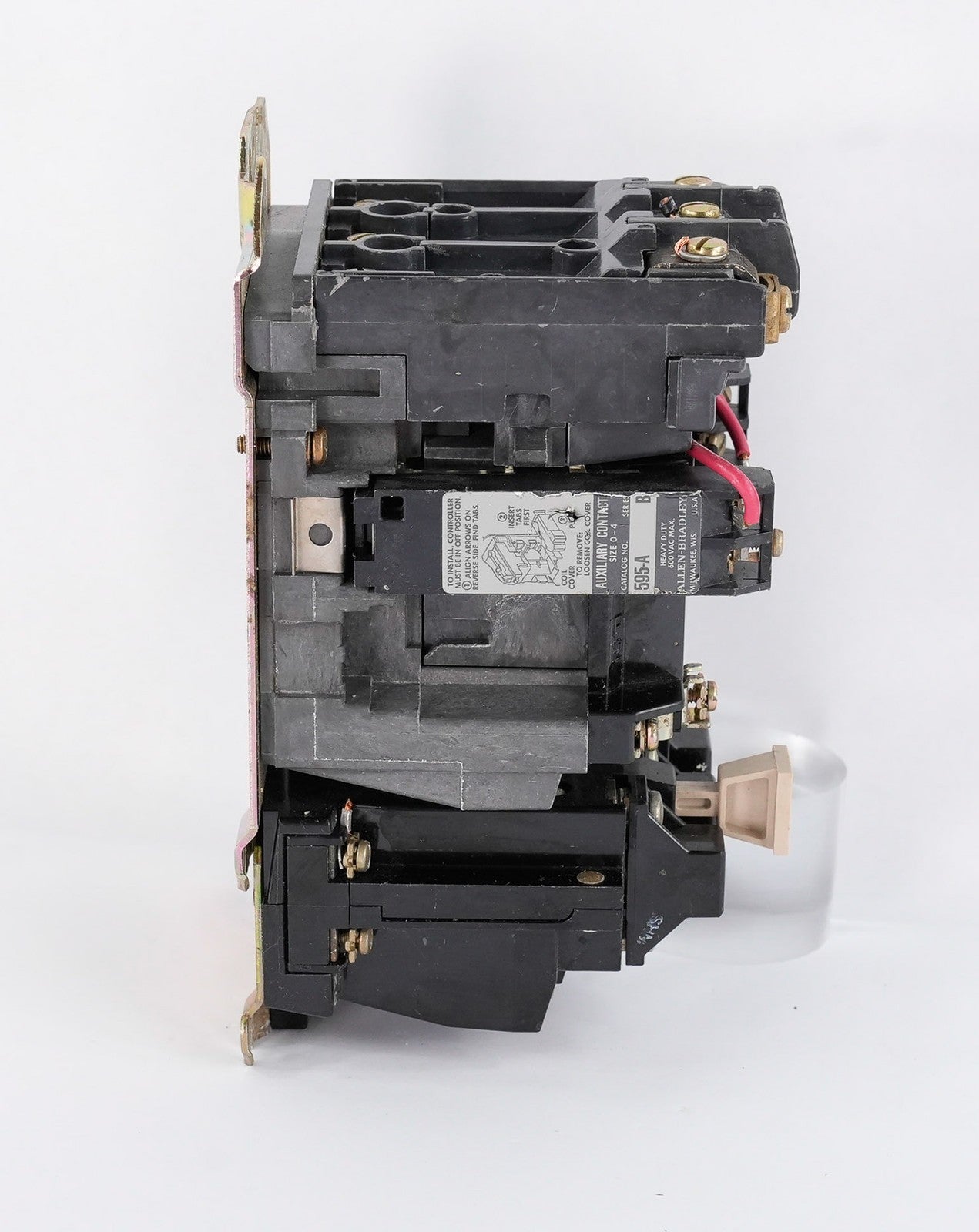 Allen Bradley 509-A0D /B NEMA Size 0 Starter 509A0D