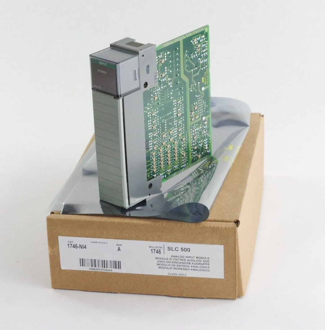 Allen Bradley 1746-NI4 /A SLC500 Analog Input Module - Refurbished & Repacked