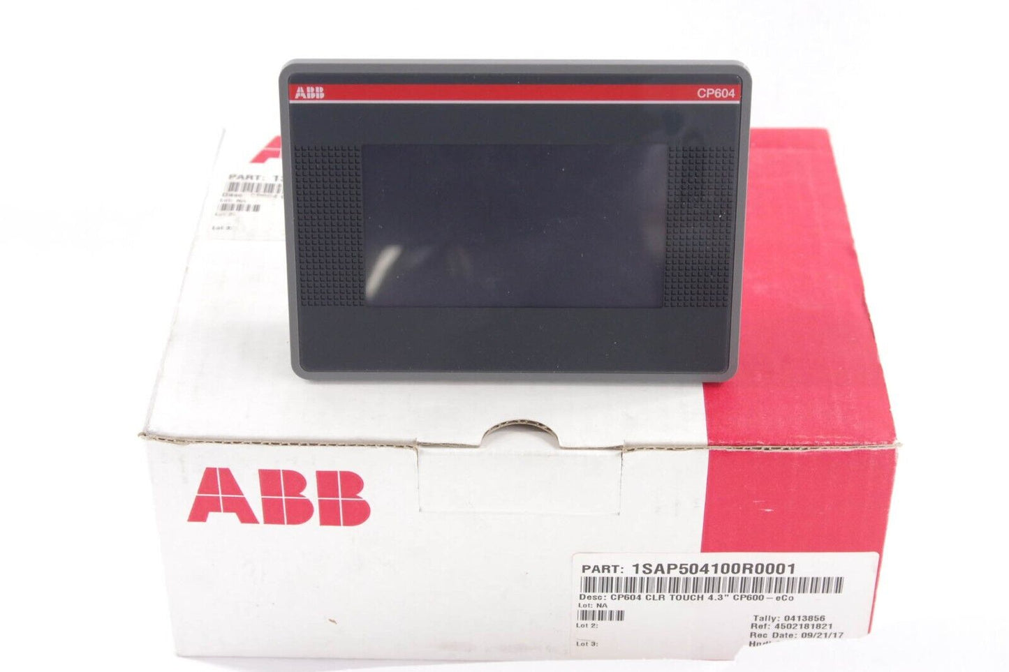 ABB CP604 1SAP504100R0001 Touch Screen Panel