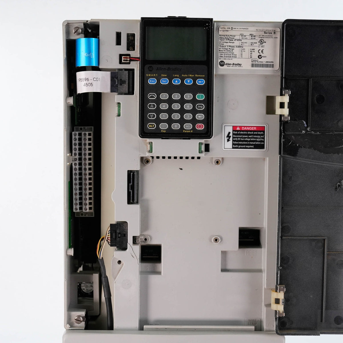 Allen Bradley 20BD040A3AYNAND0 /B PowerFlex 700 AC Drive 30HP (plastics repair)