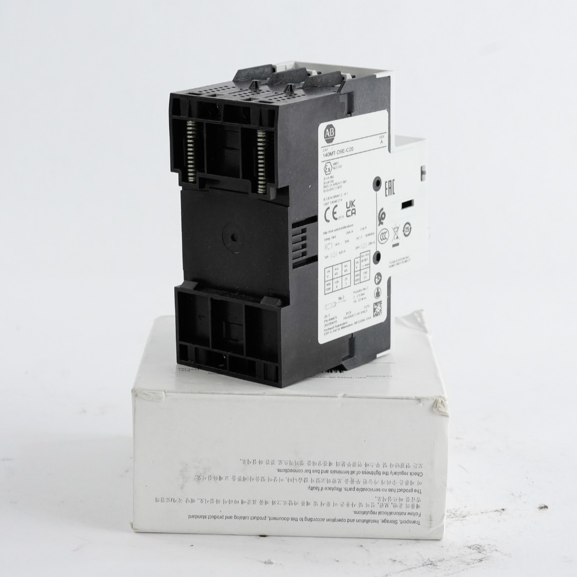 Allen Bradley 140MT-D9E-C20 /A Motor Protector Circuit Breaker - Open Box