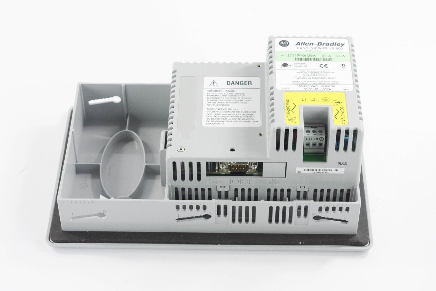 ALLEN BRADLEY 2711P-K6M5A PANELVIEW PLUS 600 SER A - Excellent Condition