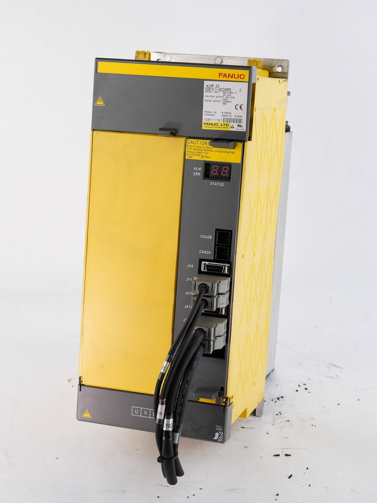 FANUC A06B-6111-H022 #H550 aiSP Spindle Amplifier A06B6111H022