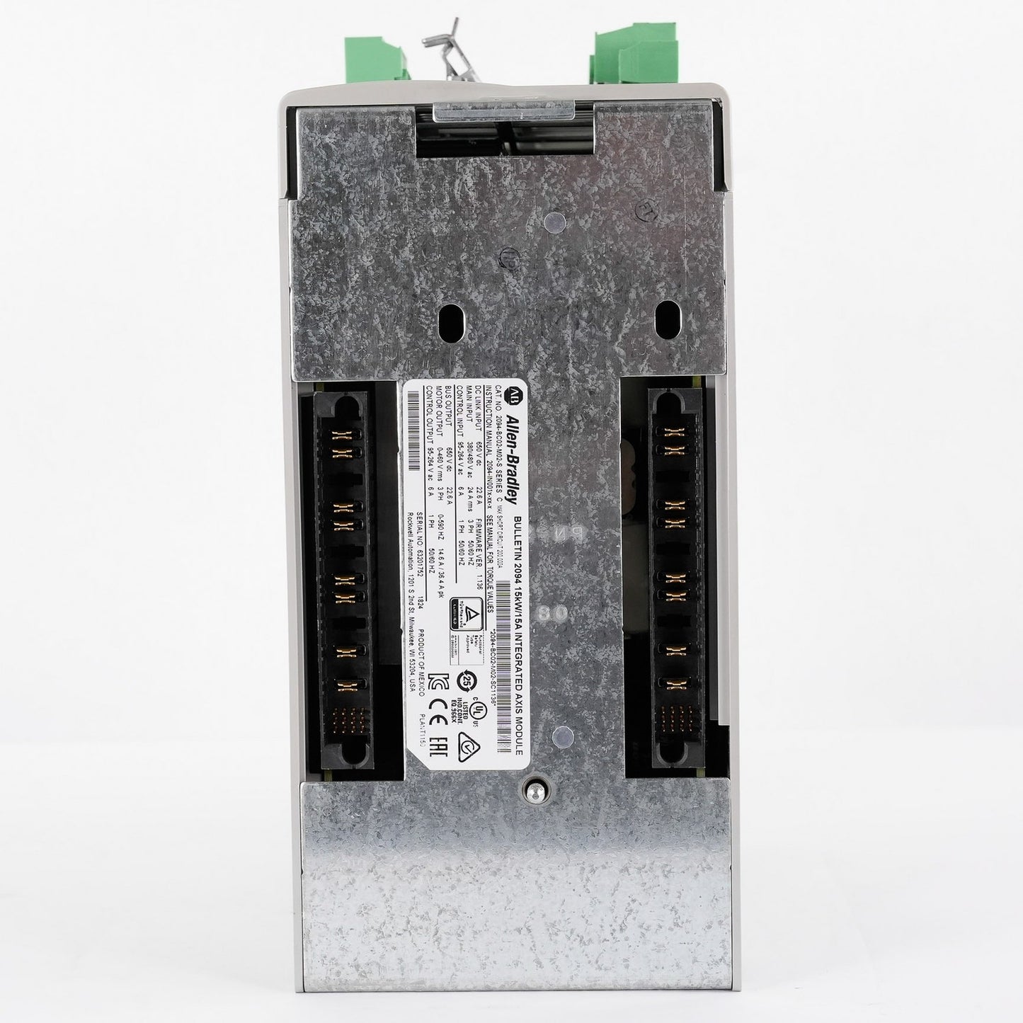 Allen Bradley 2094-BC02-M02-S /C Kinetix 6000 15kW / 15A Integrated Axis Module