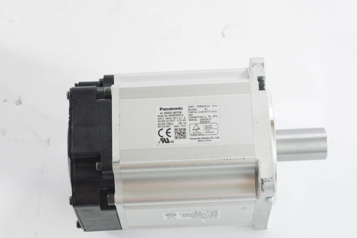 Panasonic MSME082G1A AC Servo Motor - New Without Box