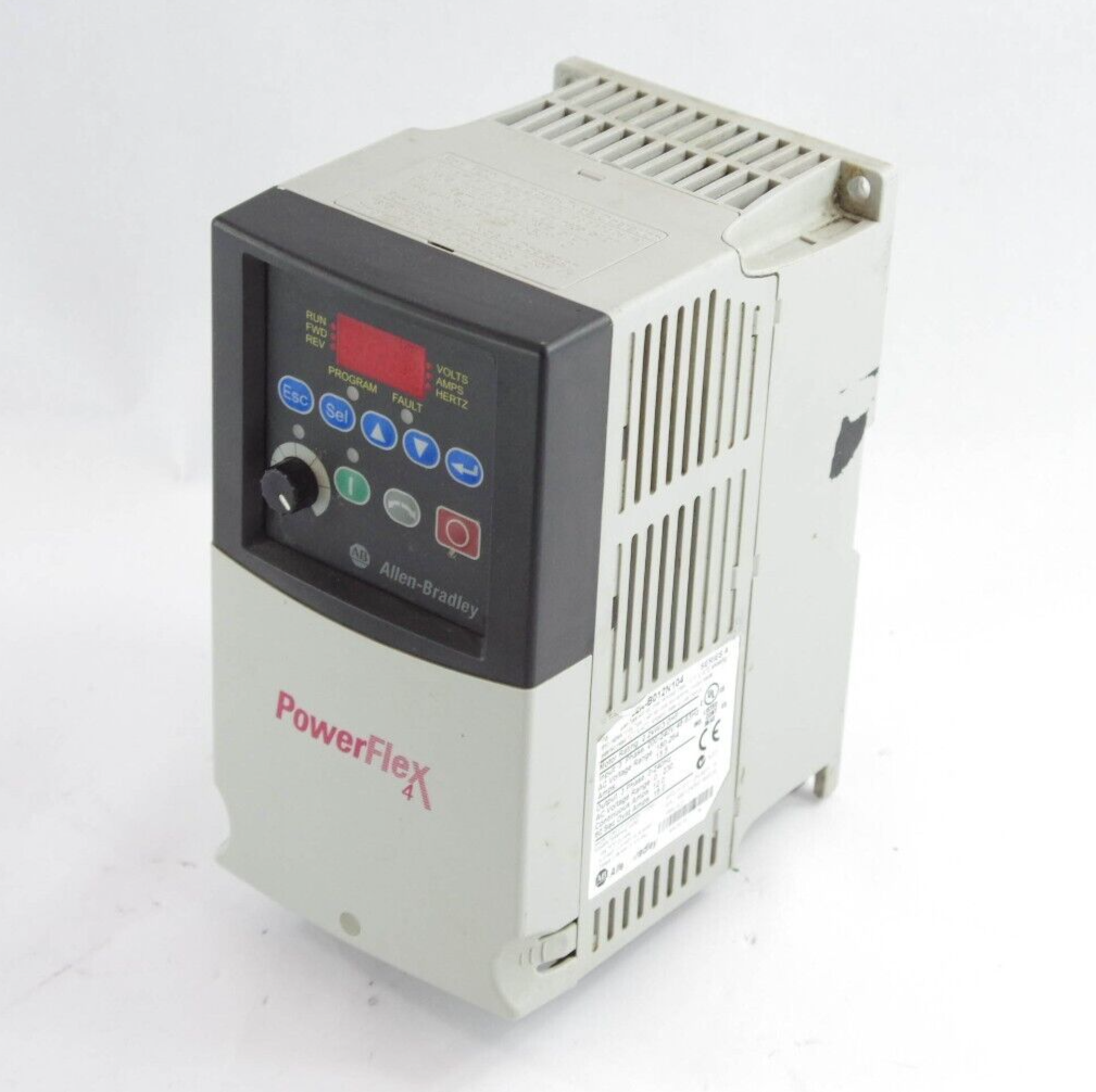 Allen Bradley 22A-B012N104 / 22AB012N104  PowerFlex 4 AC Drive 2.2kW/3.0HP 15.5A