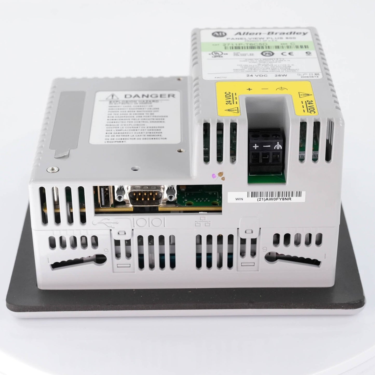 Allen Bradley 2711P-T6C5D /C PanelView Plus 600 Color Touch 24VDC 2711PT6C5D HMI