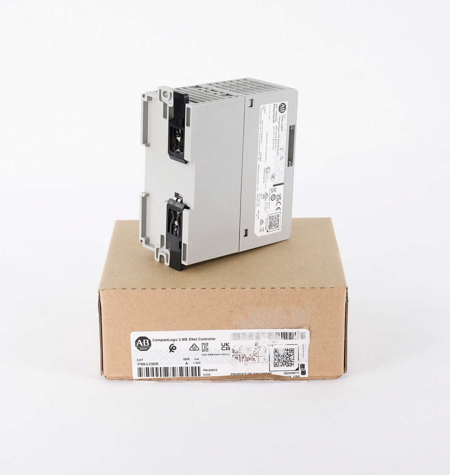 Allen Bradley 1769-L33ER /A CompactLogix 5370 Controller 2MB ENet - Open Box