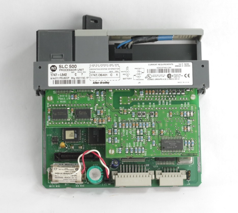 Allen Bradley 1747-L542 /C Proc. Rev 7 SLC 500 Processor Module OS401/C FRN 4