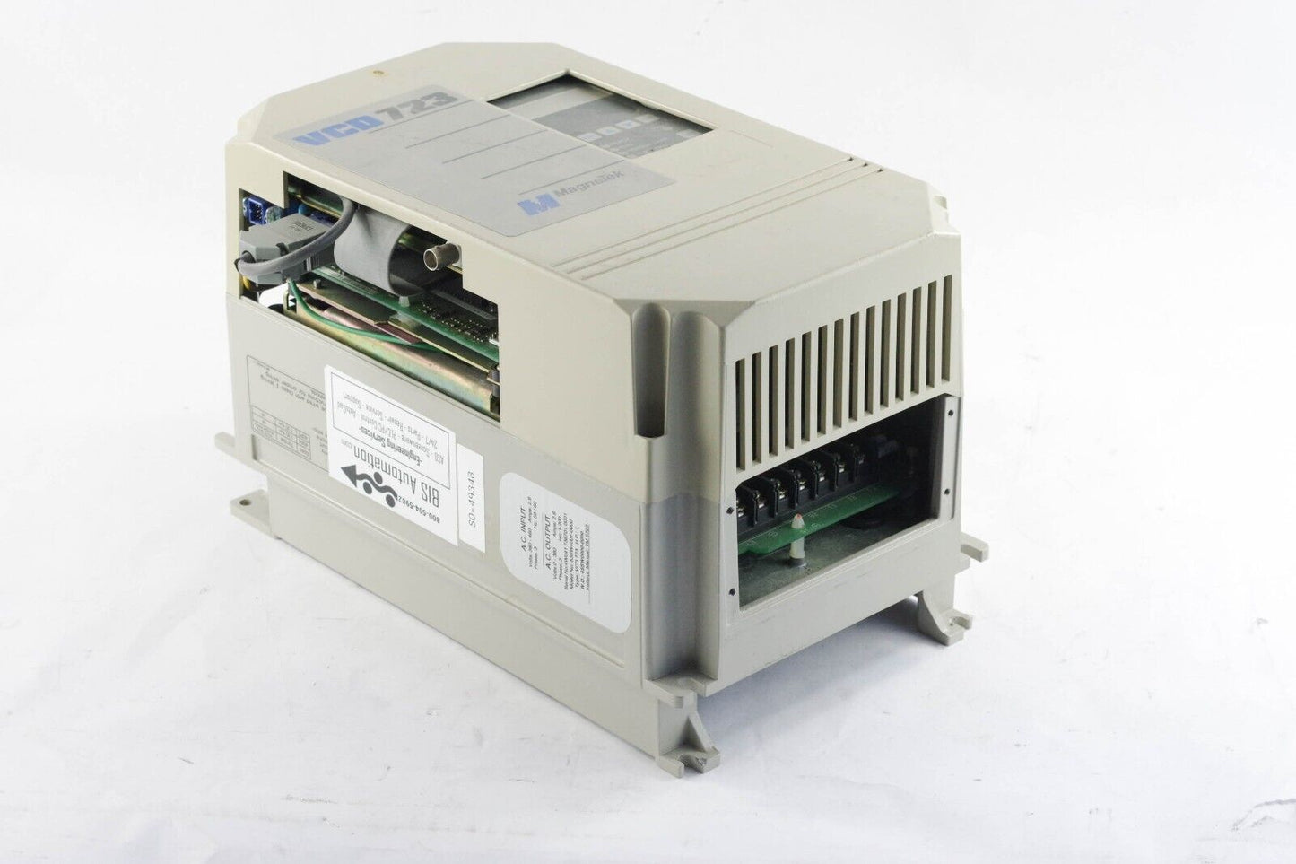 MAGNETEK 53SW4001-0000 VCD 723 3 PHASE AC DRIVE / 45SW0000-0000 480vac 1hp