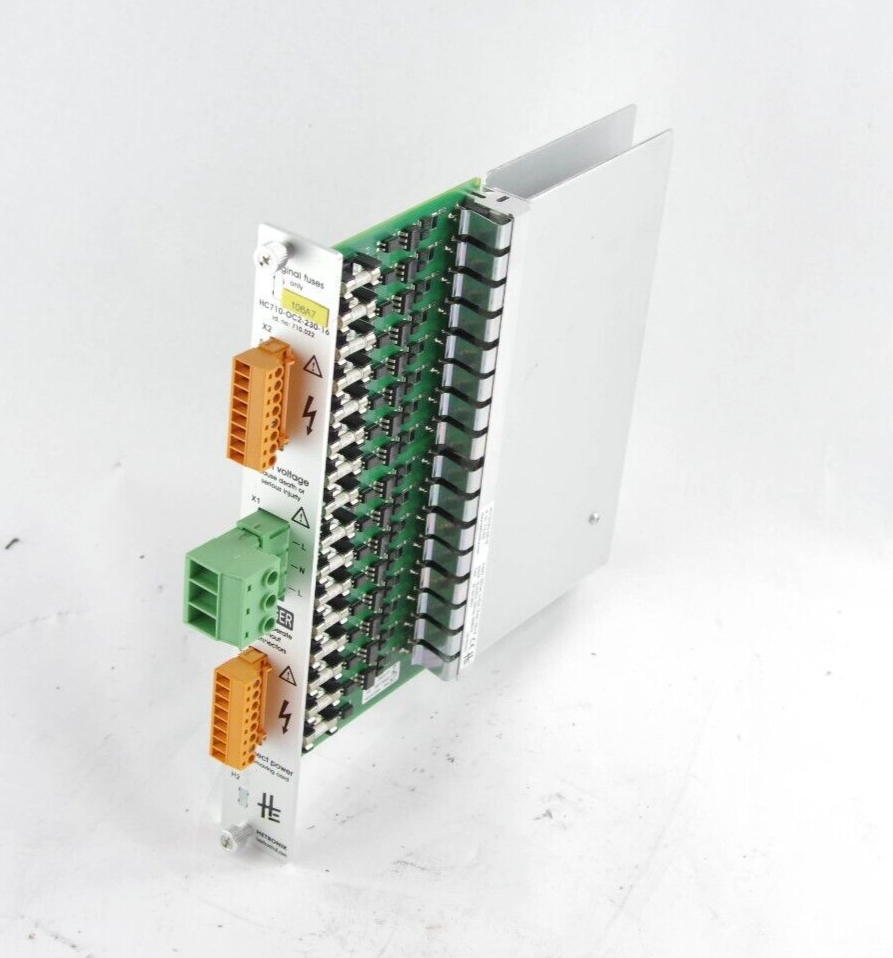 Hetronik HC710-OC2-230-16 / HC710OC223016 Heater Card 230VAC 2x52A 5VDC 100mA