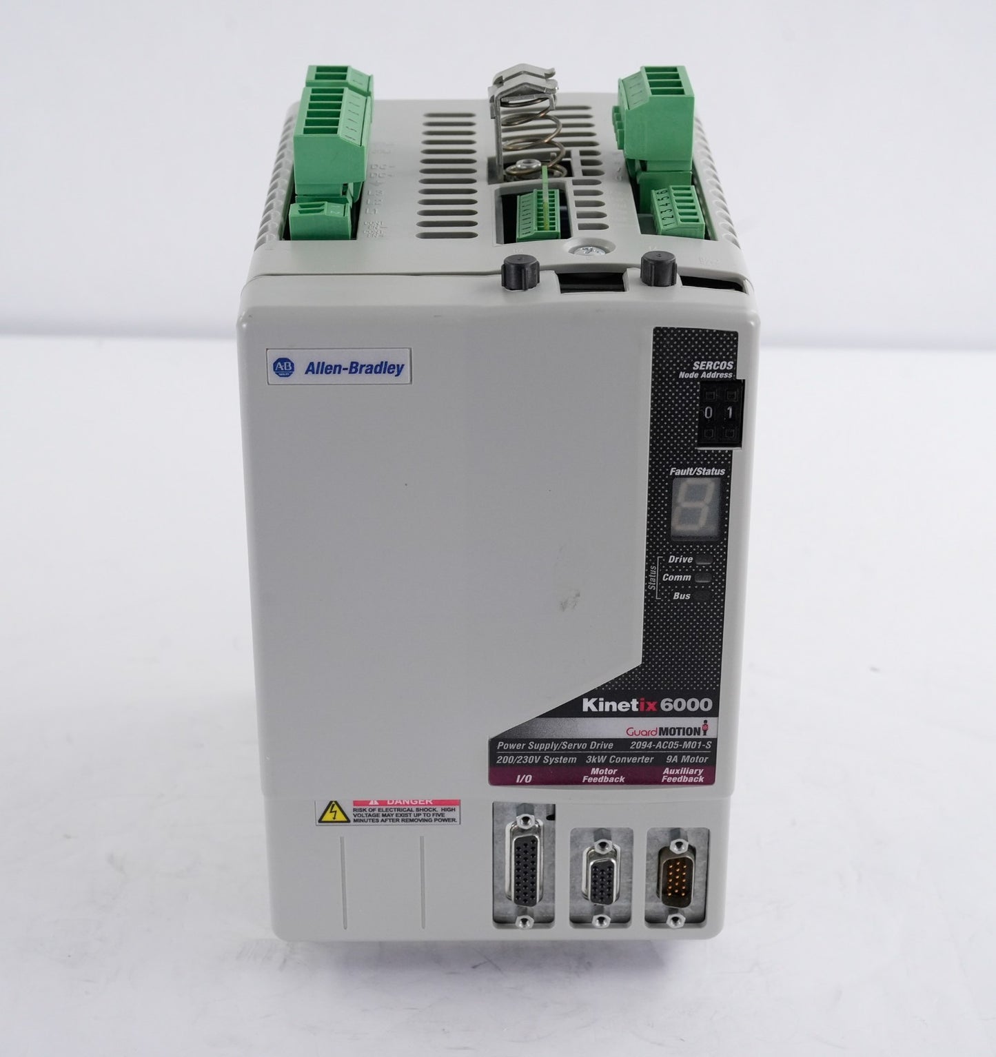 Allen Bradley 2094-AC05-M01-S /A 230V 3kW/9A Integrated Axis Module 2094AC05M01S