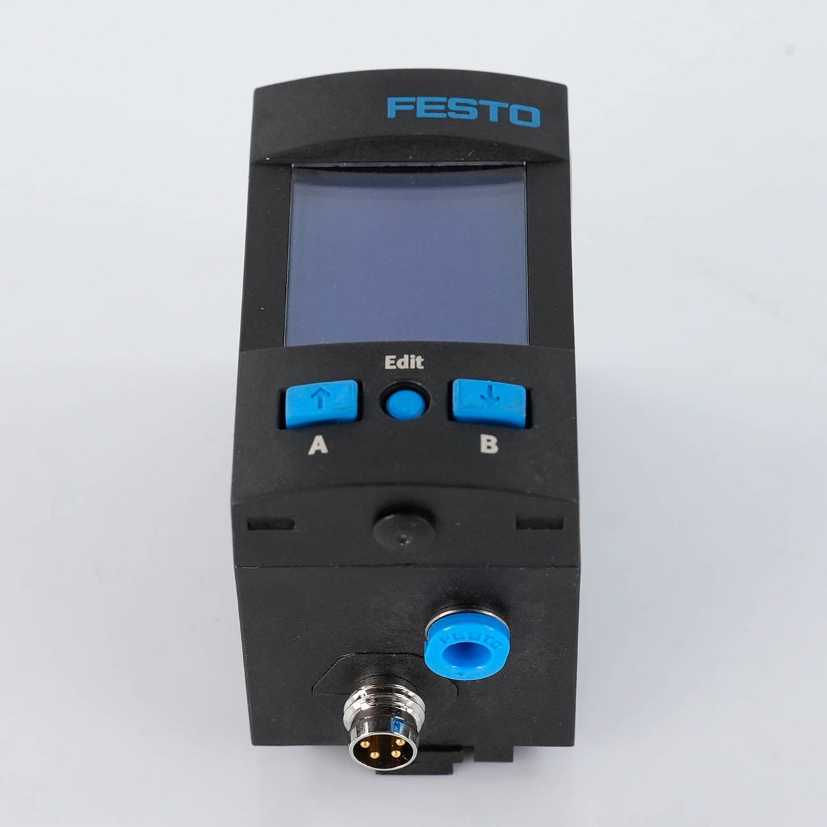 Festo SPAU-P10R-H-Q4D-L-PNLK-PNVBA-M8D Pressure Sensor IO-Link 0 to 10 bar M8 4