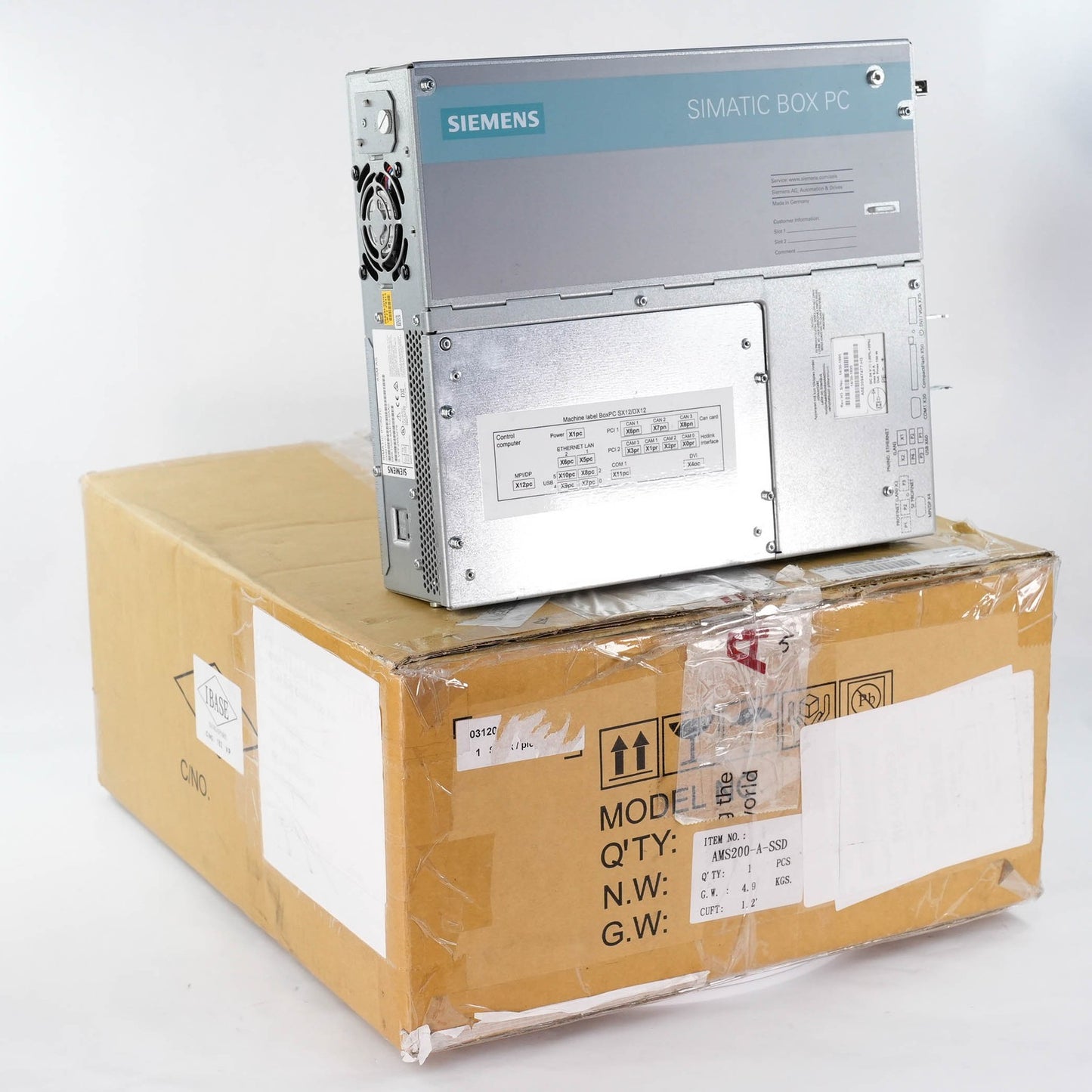 Siemens SIMATIC IPC627C Box PC 6BK1000-6AE10-0AX0 Industrial Computer -installed