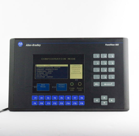 Allen Bradley 2711-K9A8 /F Rev B PanelView 900 Keypad Monochrome 9" Terminal