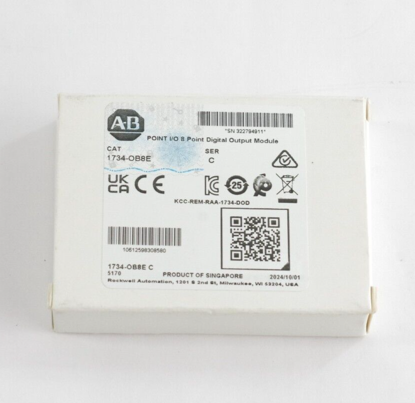 Allen Bradley 1734-OB8E /C Point I/O 8-Point Output Module - Sealed Surplus