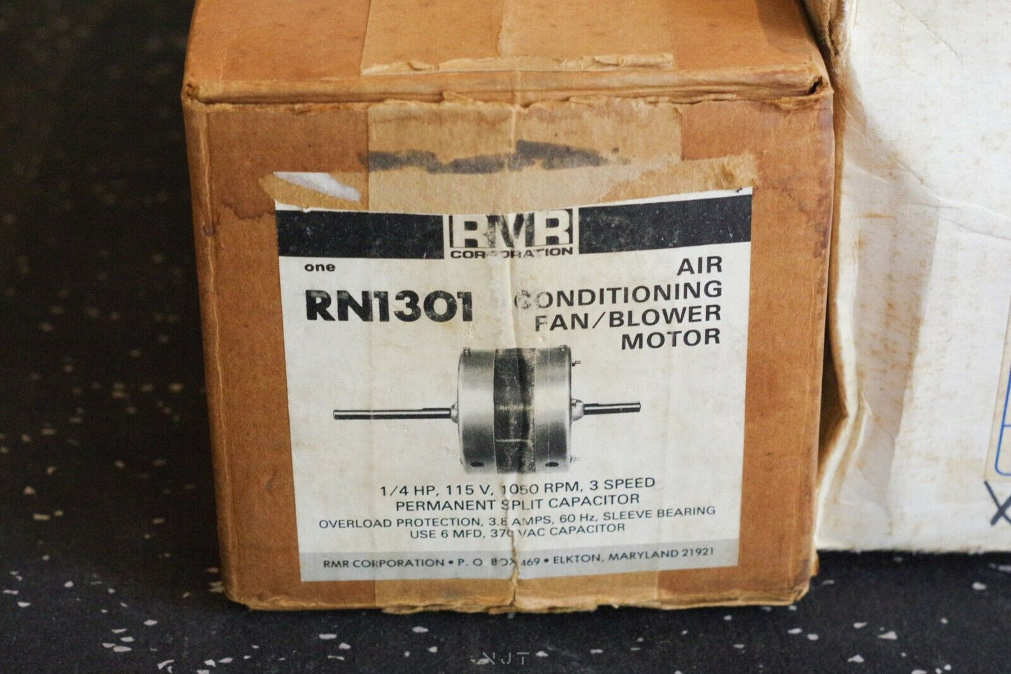 RMR RN1301 Fan Blower Motor 1/4HP 115V 1050RPM 3 Speed